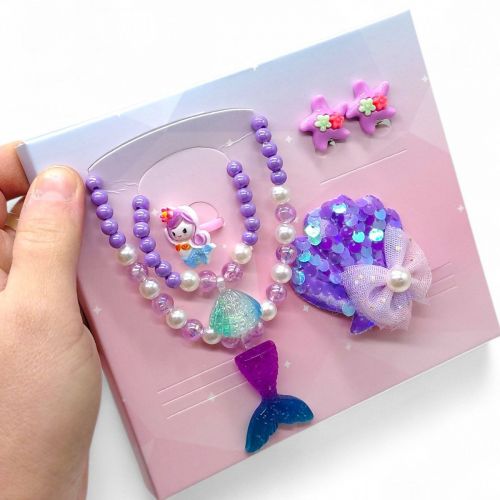 Набір дитячих прикрас "Русалонька" MIC (A118-1)