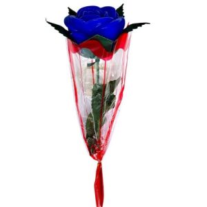 Світяшка "Троянда" 40 см (СИНЯ)