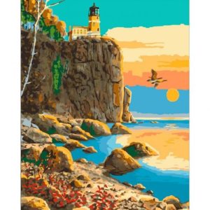 Картина за номерами "Маяк Спліт-Рок" 40x50 см