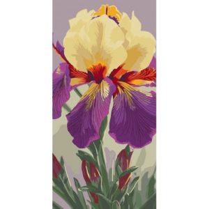 Картина за номерами "Ірис Карнівал Каперс" 40х80 см