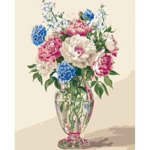 Картина за номерами "Букет польових квітів" 40х50 см