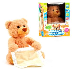 Інтерактивний ведмідь "Веселі хованки" (говорить українською, грає у хованки)