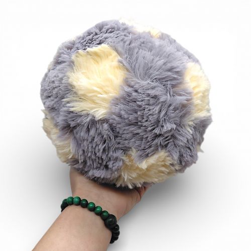 Мʼяка іграшка-подушка Мʼячик (м) 0171 Україна (СІРИЙ)