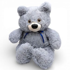Мʼяка іграшка "Ведмедик", 50 см (Сірий)