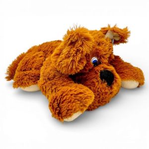 Мʼяка іграшка "Песик Тімон", 38 см (КОРИЧНЕВИЙ)