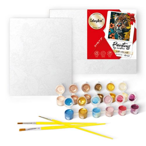 Картина за номерами з фарбами металік "Блиск натхнення" 40х50 см