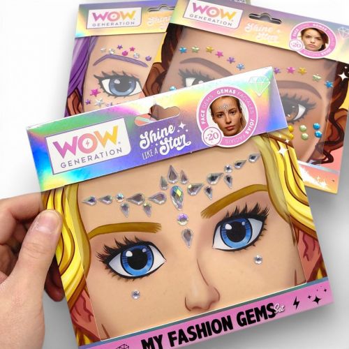 Набір стразів для обличчя МІС, (РАЙДУЖНІ)