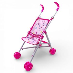 Візок-тростина для ляльок (МАЛИНОВИЙ)