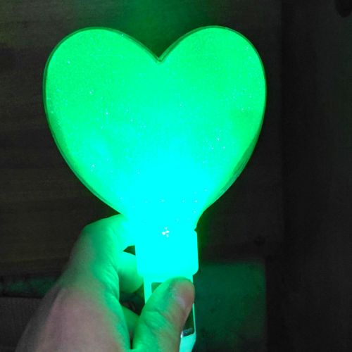 Іграшка зі світлом "СЕРЦЕ" 21 СМ (СИНЄ)