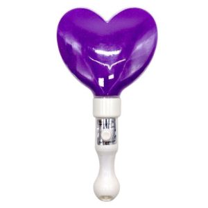 Іграшка зі світлом "СЕРЦЕ" 21 СМ (ФІОЛЕТОВЕ)