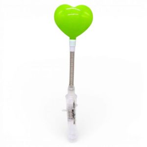 Іграшка зі світлом "Серце" 25,5 см (ЗЕЛЕНЕ)