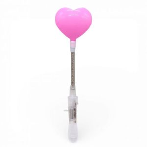 Іграшка зі світлом "Серце" 25,5 см (РОЖЕВЕ)