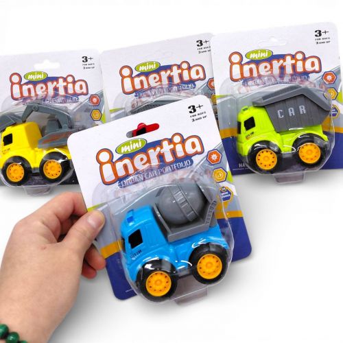 Машина будтехніка, інерційна на блістері (БЛАКИТНА)