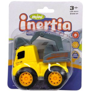 Машина будтехніка, інерційна на блістері (ЖОВТА)