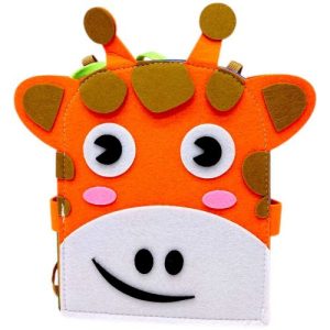 Логічна папка (фетр, годинник, застібки, рахівничка, шнурівка, ремінець)