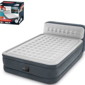 Матрац із узголівʼям і з вбудованим насосом 220-240V, розмір:152х236х86см, двоспальний