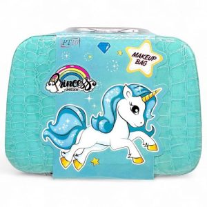 Набір аксесуарів у валізі: парфуми+годинник "Принцеса Єдиноріг" (МʼЯТНИЙ)