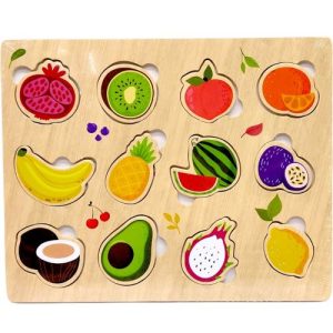 Вкладиші деревʼяні, 22,5х18 см (ФРУКТИ)