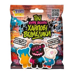 Іграшка-сквіш TIKI WIKI – ТІКІ ХАЙПОВІ ВЕДМЕДИКИ (у диспл.)