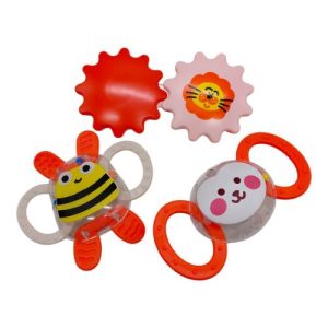 Набір брязкалець, в кульку 3 шт. р.23x17 см