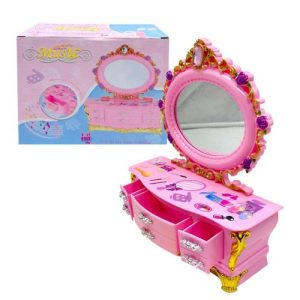 Музична скринька з дзеркальцем в коробці 9212 р.20*16*9,5см.