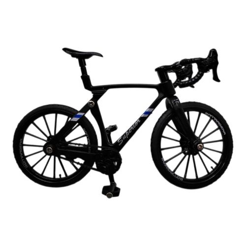 Велосипед металевий в коробці р.13x5,4x9,4см (ЧОРНИЙ)