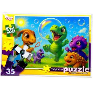 МʼЯКІ ПАЗЛИ 35 ЕЛЕМЕНТІВ (ДИНО-БУЛЬКИ)