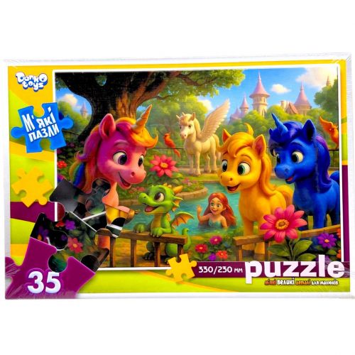 МʼЯКІ ПАЗЛИ 35 ЕЛЕМЕНТІВ (КАЗКОВА ЗУСТРІЧ)