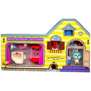 Набір кімната іграшкова з меблями (ЖОВТИЙ)