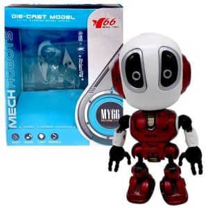 Металевий індуктивний робот, світло, звук (ЧЕРВОНИЙ)