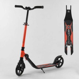 Самокат двоколісний Best Scooter (2) затиск керма, колеса PU - 20 см, 1 амортизатор