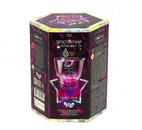 Набір для проведення дослідів "Growing Crystal" (укр)