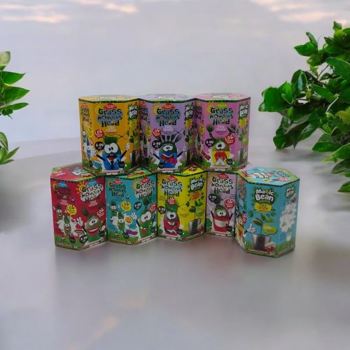 Набір креативної творчості "Grass Monsters Head" (укр)