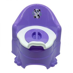 Горщик дитячий (фіолетовий) (різні наліпки)