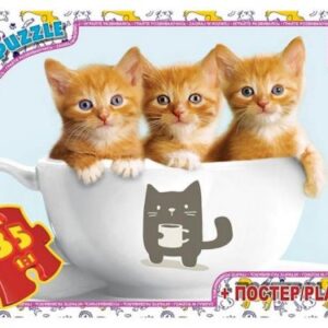 Пазли "Домашні вихованці", 35 їв