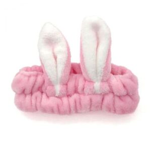 Плюшева пов'язка "Зайка" (рожевий)