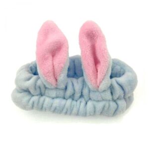 Плюшева пов'язка "Зайка" (блакитний)