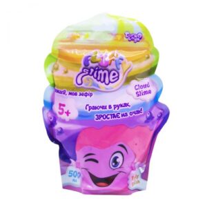 Слайм Fluffy Slime укр 500 г рожевий