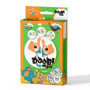 Настільна гра "Doobl image mini: Animals" укр
