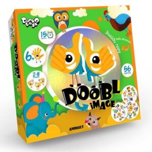Настільна гра "Doobl image: Animals" укр