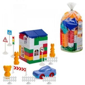 Конструктор "Лідер" №2, 80 деталей