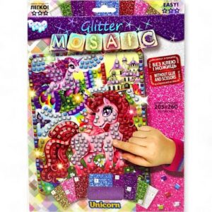 Набір для творчості "Блискуча мозаїка: Поні", рожевий