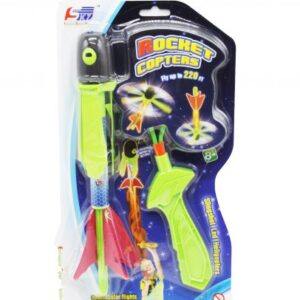 Іграшка-запускалка "Рогатка-ракета"