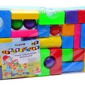 Кубики "Будівельник №3"