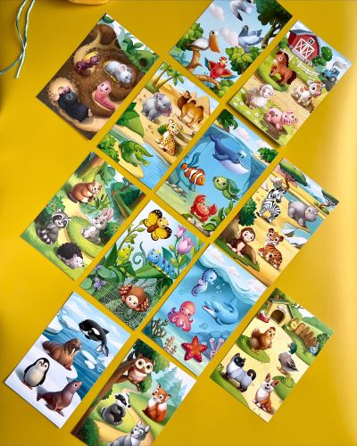 Лото "В світі тварин"