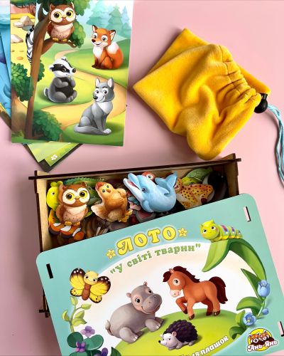 Лото "В світі тварин"