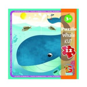 Пазли "В океані", (кит), 12 елементів