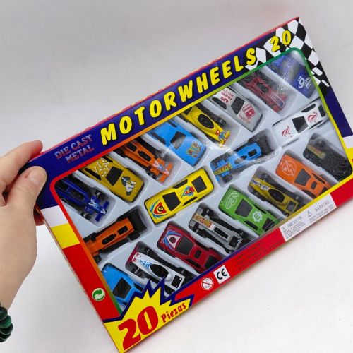 Набір машинок "Motor wheels" 20 шт