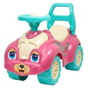 Машинка-каталка для прогулянок (рожева)