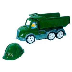 "Самоскид Mati " вiйськовий з каскою, арт 003/8, Набір дитячий, Бамсик